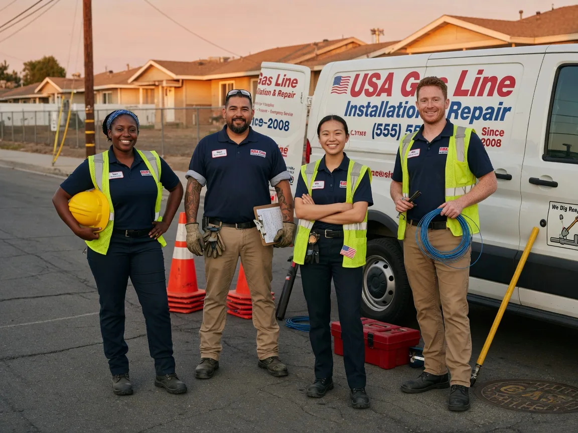 Gas Line Installation company in Redcrest, CA